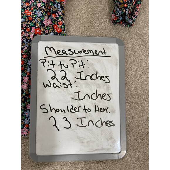 Boden Women's Black Floral Long Sleeve Georgia Smocked Jersey Top Size 12 Boho - Picture 9 of 9